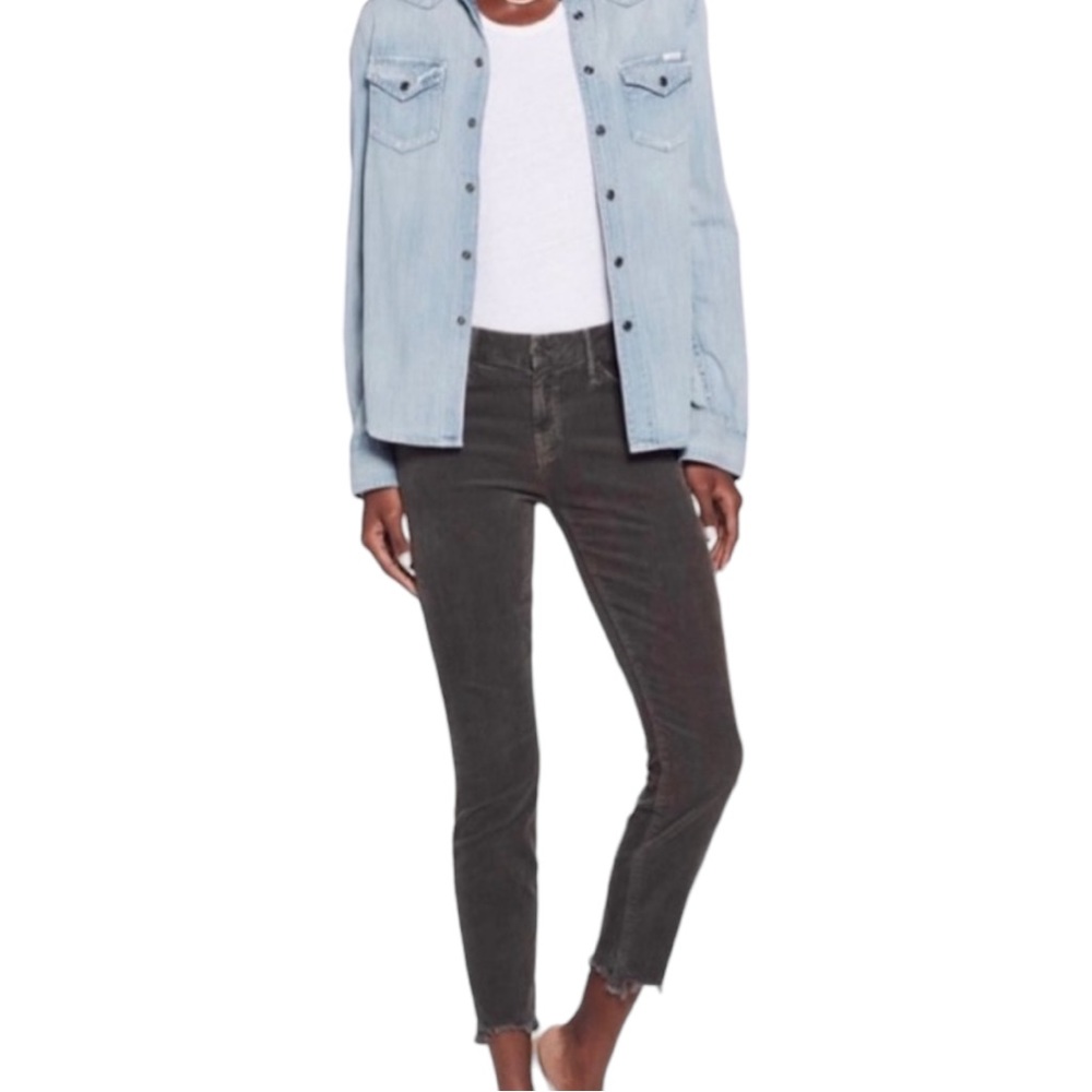Mother Looker Ankle Fray Hopscotch